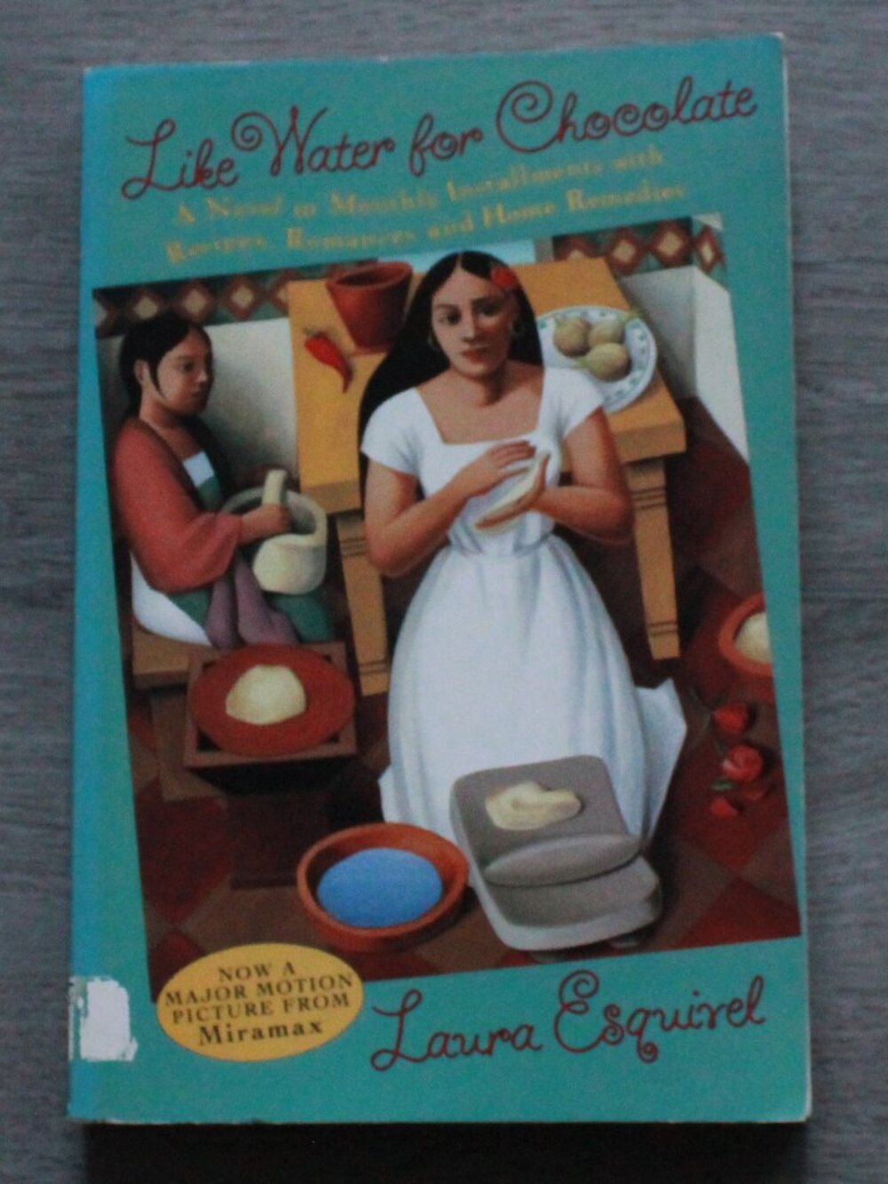 Vintage Doubleday 1992 "Like Water for Chocolate" Paperback Book